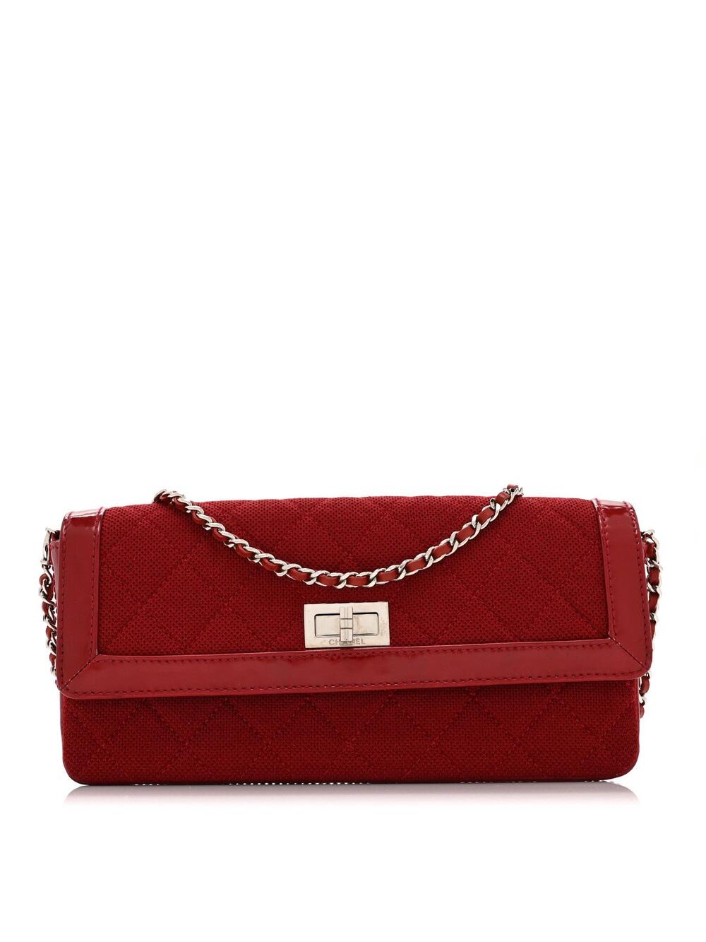 Chanel Patent Jersey Quilted 2.55 #328885C19B